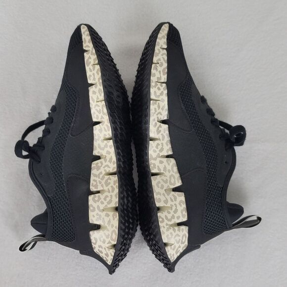 Reebok Zig Dynamica White Black Cheetah 7.5 Ortholite Comfort Padding Sneakers - Picture 5 of 8